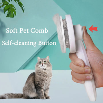 Get a Shiny and Healthy Coat with Our Pet Hair Comb!