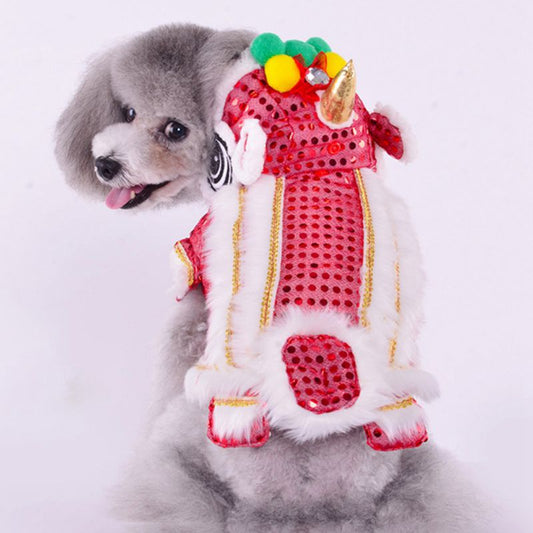 Spring Festival Dog Coat: Keep Your Furry Friend Warm and Stylish!